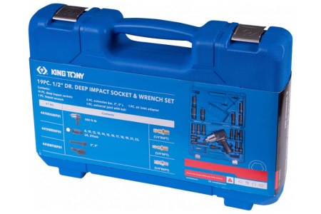 Пневматический ударный гайковерт KING TONY 44108AMP01 Пневматический ударный гайковерт KING TONY 44108AMP01