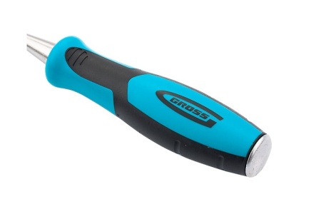 Долото-стамеска 22 мм, двухкомпонентная эргономичная рукоятка GROSS PIRANHA 25011