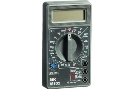 Цифровой мультиметр IEK Universal M832 7327705 TMD-2S-832