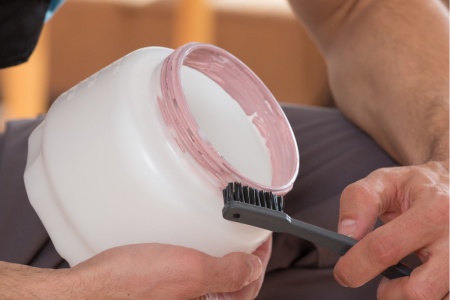 Набор Wagner: краскораспылитель W 100 + набор для чистки насадок HVLP в подарок Set 2361507+2354639