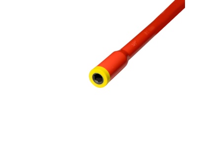 Диэлектрическая отвертка-битодержатель с набором бит 10+1 SHTOK 09340