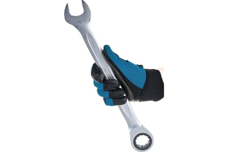 Комбинированный ключ HOEGERT TECHNIK трещоточный 30 мм, 72T, сталь CrV HT1R030