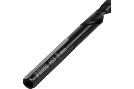 Сверло по металлу Golden Tip 5 мм, HSS-Tin, 10 шт, DIN 338 Denzel 717213