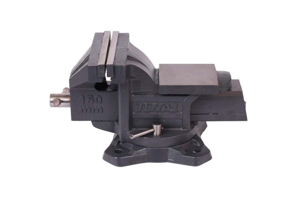 Слесарные тиски с наковальней TOTAL 150 мм 6" THT6166