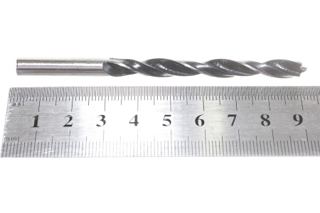 Сверло по дереву (6х92х57 мм, цилиндрический хвостовик) СИБРТЕХ 70235 Сверло по дереву (6х92х57 мм, цилиндрический хвостовик) СИБРТЕХ 70235