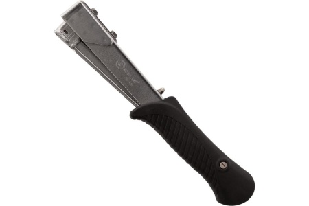 Механический ударный степлер КОБАЛЬТ скобы 6-10 мм, тип 140, обрезиненная рукоятка 790-410