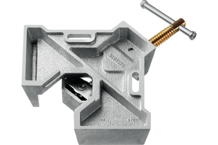 Экстрамощная стальная угловая струбцина для сварочных работ KRAFTOOL Extrem C90 32201 Экстрамощная стальная угловая струбцина для сварочных работ KRAFTOOL Extrem C90 32201