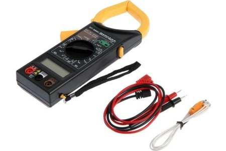 Токовые клещи ТУНДРА 266C, ACV/DCV, ACA, изоляции 20-2000MΩ 0-750C 2768110