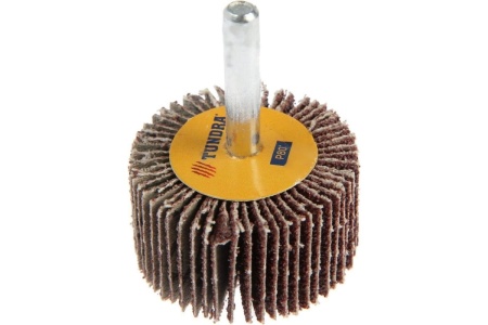 Круг лепестковый радиальный (40х20х6 мм; Р80) ТУНДРА 5162353