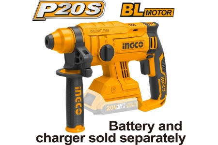 Аккумуляторный перфоратор 20 В INGCO CRHLI2201 Аккумуляторный перфоратор 20 В INGCO CRHLI2201