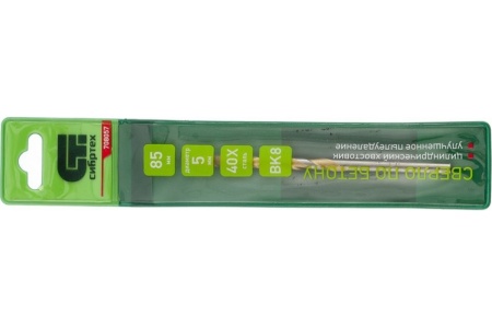 Сверло по бетону, улучшенное пылеудаление (5х85х50 мм) СИБРТЕХ 708057