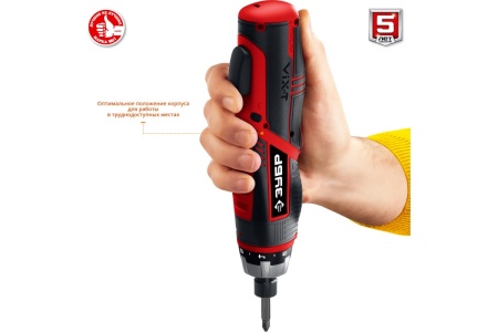 Аккумуляторная отвертка-трансформер ЗУБР ViX-T 10 бит ЗО-ЕМ-3.6 Ли