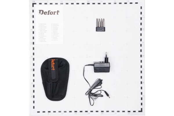 Аккумуляторная отвертка DEFORT DS-48N-LT 93720049