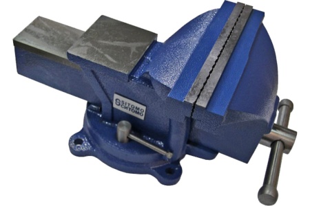 Слесарные тиски Sitomo ТСЧ-150 поворотные облегченные с наковальней SIT 1017511