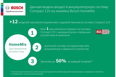 Аккумуляторная мини-цепная пила Bosch EasyCut 12 06033C9001