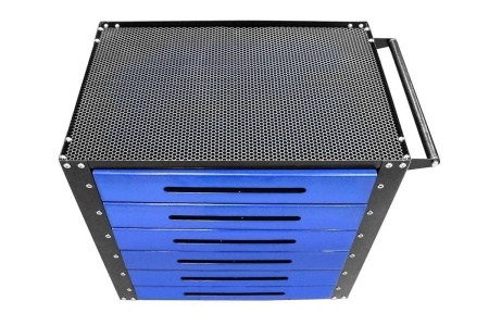 Тележка с инструментом AIST 98 пр. 4-32мм SL-гр 6 ящиков 0-901098M 00-00024691