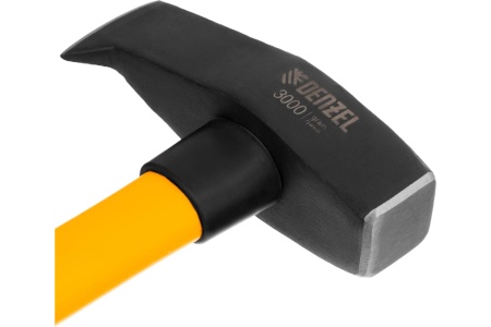 Кованый колун-кувалда Denzel 3000 г, фибергласовая рукоятка c TPR покрытием, 880 мм 21851