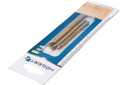 Набор сверл фрезерных (3 шт; 5/6/8 мм) HOEGERT TECHNIK HT6D336