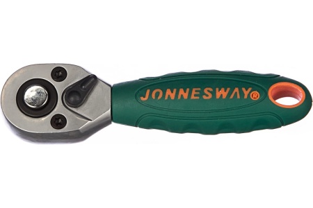 Рукоятка трещоточная укороченная 1/4д.DR, 36 зубцов, 100 мм Jonnesway R2902B