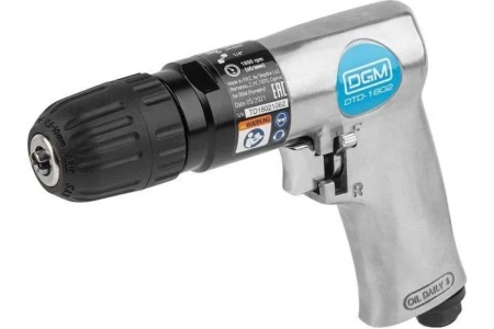 Пневмодрель с реверсом DGM DTD-1802