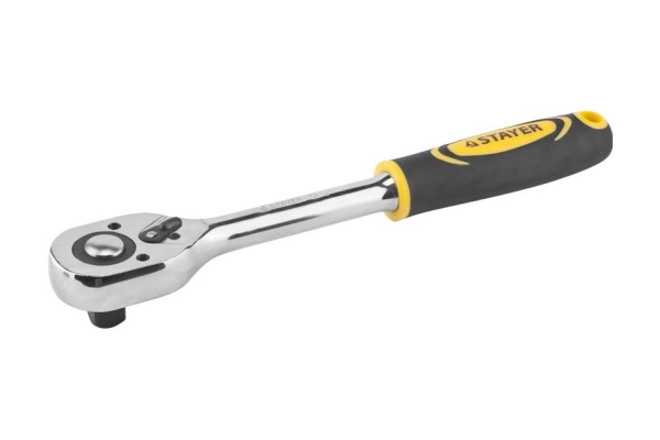 Трещотка для торцовых головок STAYER PROFI 45 зубцов 27786-3/8