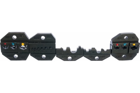 Ручные пресс-клещи КВТ СТВ+4, 4 матрицы, в сумке 75909