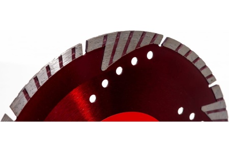 Диск алмазный отрезной сегментный с защитными секторами Professional (230x22.2 мм; 3.2х7 мм; сухая резка) MATRIX 73157