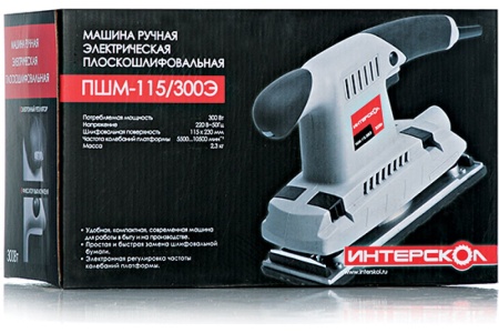 Плоскошлифовальная машина Интерскол ПШМ-115/300Э Э-01 30.1.1.10