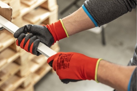 Рабочие перчатки HOEGERT TECHNIK с вспененным латексом, 10 размер, 12 пар HT5K751-10