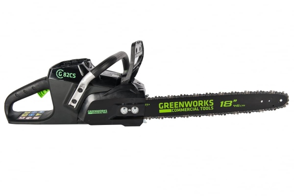 Аккумуляторная бесщеточная цепная пила Greenworks GD82CS50 2001607