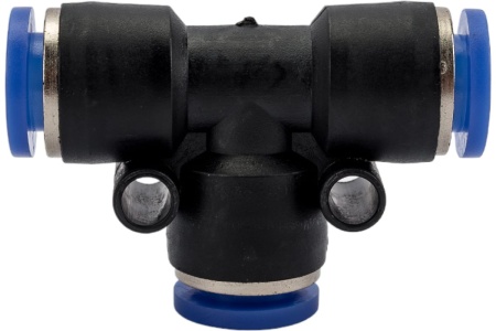 Фитинг цанговый тройник 8 мм Pegas pneumatic 5603