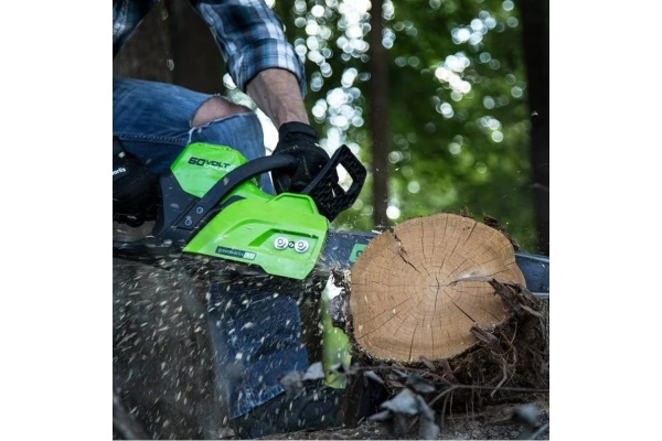 Аккумуляторная бесщеточная цепная пила Greenworks GD60CS40 2001807