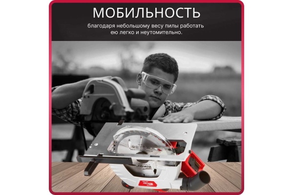 Дисковая аккумуляторная пила WORX WX529.9