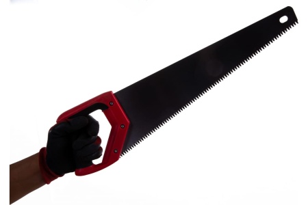 Ножовка по дереву 450 мм (3D-заточка, каленая, крупный зуб) КЕДР 035-4505 24838