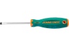 Стержневая шлицевая отвертка Jonnesway D71S6100 ANTI-SLIP GRIP, SL6.5x100 мм 49954