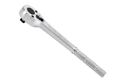Флажковая удлиняемая трещотка 1/2", 250мм, 32 зубца KING TONY 4779-10BR