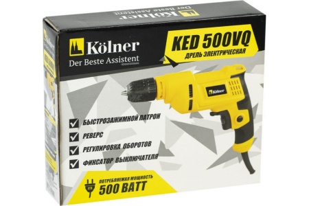 Электрическая дрель Kolner KED 500VQ