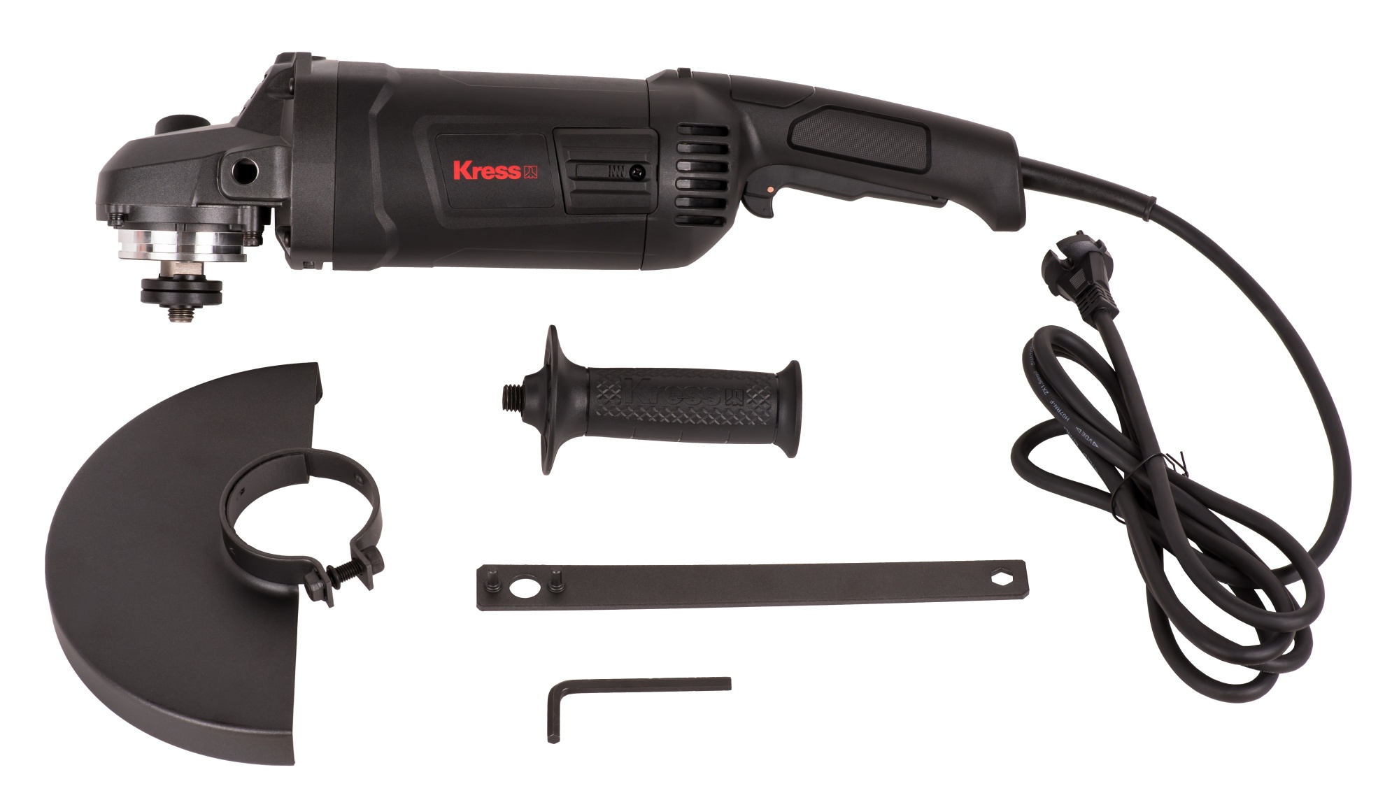 Углошлифовальная машина KRESS KUS35P, 2200Вт, 230мм, коробка