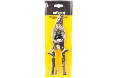 Ножницы по металлу с левым резом Inforce 10" 57105