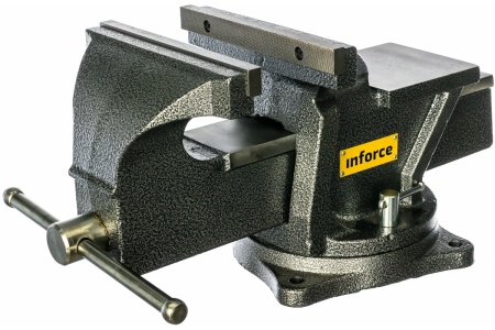 Поворотные слесарные тиски 200 мм Inforce 05-23-04