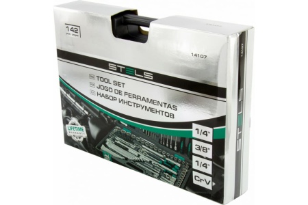 Набор инструментов 142 шт STELS 14107