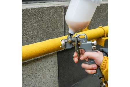 Пневматический краскопульт с верхним бачком DEKO DKSG02 018-1120