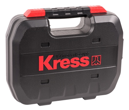 Дрель-шуруповерт аккумуляторная бесщеточная KRESS, KU202.1, 12В, 38Нм, 2Ач x2, ЗУ 1,5А, кейс