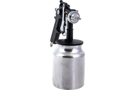 Пневматический краскопульт INTERTOOL HP, форсунка 1.5 мм, бачок 1000 мл, PT-0211