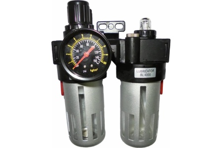 Фильтр-редуктор-лубрикатор 3/8" KraftWell KRW1771.2A38