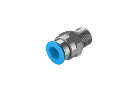 Прямой цанговый штуцер FESTO QS-1/4-10 153007