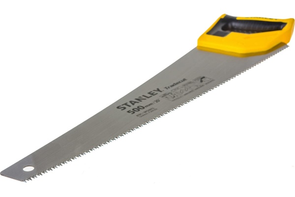 Ножовка по дереву Stanley TRADECUT с закаленным зубом, 7 Х 500мм STHT20350-1