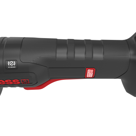 Угловая шлифмашина аккумуляторная бесщеточная KRESS, KUH04, 20В, 125мм, 4Ач х2, ЗУ 6А, кейс