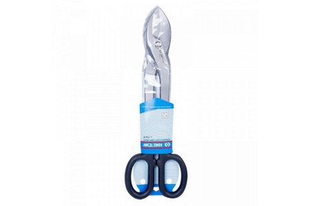 Ножницы по металлу KING TONY 456 мм, прямые, рукоять кольца 74416