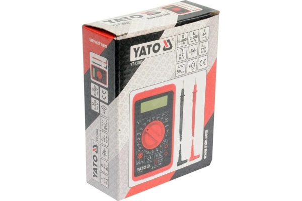 Универсальный цифровой измеритель YATO YT-73080
